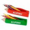 Estuche portatodo Alpino Forma de Lapiz con 12 lapices de colores -NO SE PUEDE ELEGIR COLOR-