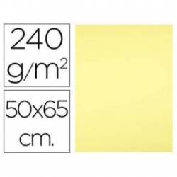 Cartulina Liderpapel color Amarillo Medio 50x65 cm 240 gr 25 unidades