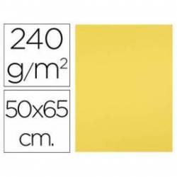 Cartulina Liderpapel color Amarillo Limón 50x65 cm 240 gr 25 unidades