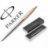 BOLIGRAFO PARKER JOTTER ACERO GT TINTA AZUL
