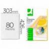 Bolsa de plastificar Q-Connect Din A3 80 Micras