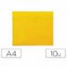 Funda Colgante Magnética Tarifold Din A4 horizontal de PVC Amarillo