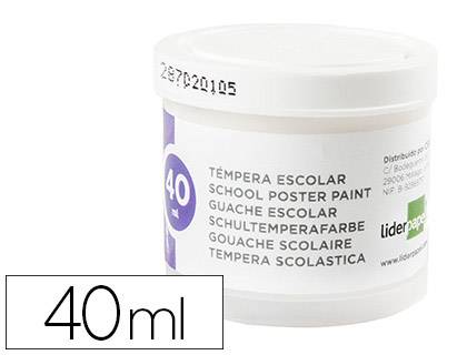 Liderpapel Tempera Scolastica 40 Ml, Verde Chiaro, Per Scuola E Attività Creative, Atossica - 2