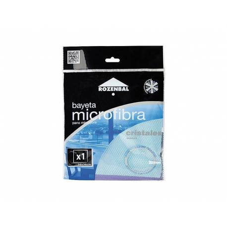 Bayeta Microfibra Especial Cristales Azul 40X30 cm. 280 g/m 2. Unidad