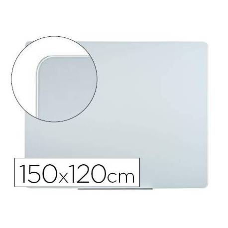 Pizarra Cristal Magnetica sin marco 150x120 cm Bi-Office