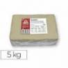 Pasta de Modelar Gres Sio Color Blanco 2 Paquete de 5 kg