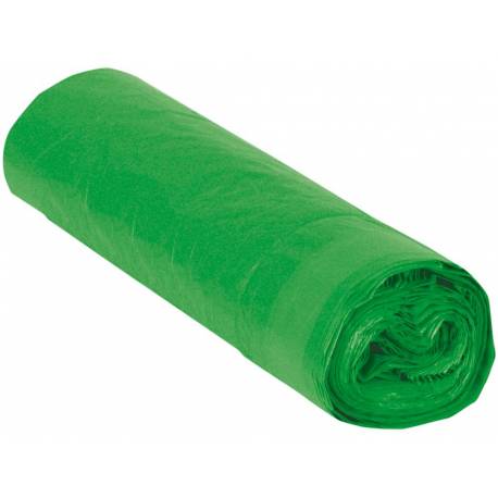 Comprar Bolsa de basura Reciclada verde 50L 55x70 cm G110 (25 uds)