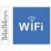 Etiqueta adhesiva Apli de señalizacion simbolo wifi