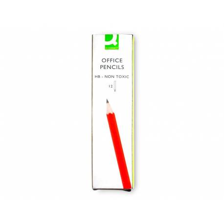 Lapices de grafito HB marca Liderpapel triangular (54954)