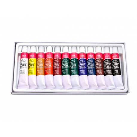 Pintura acrilica Artist con 12 colores surtidos (57227)