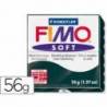 Pasta para modelar Staedtler Fimo soft Color negro 56 gr