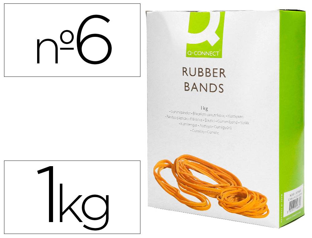 Bolsa 1Kg Gomas Elasticas nº 12 - ESCRIBO Line