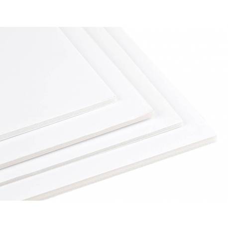 Cartón Pluma blanco 2mm, 50x70 cm (unidad) : : Oficina y