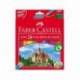 Lapices de colores Faber-Castell hexagonal caja 24 unidades madera reforestada