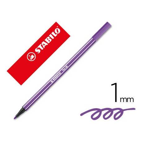Rotulador Stabilo pen 68/55 violeta 1 mm