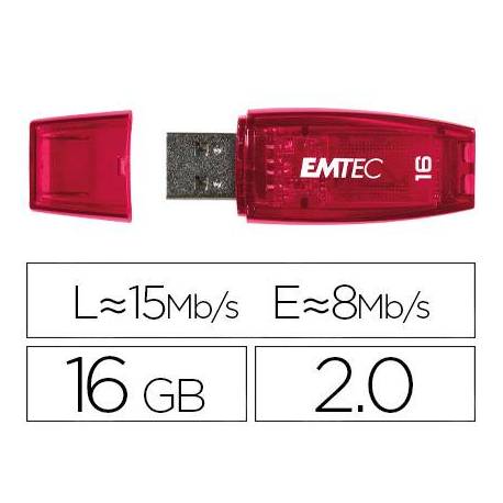 Memoria Flash USB Candy C250 Emtec 16 GB