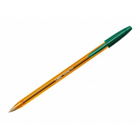 Boligrafo Bic Cristal Naranja color verde 0.30 mm (44328)