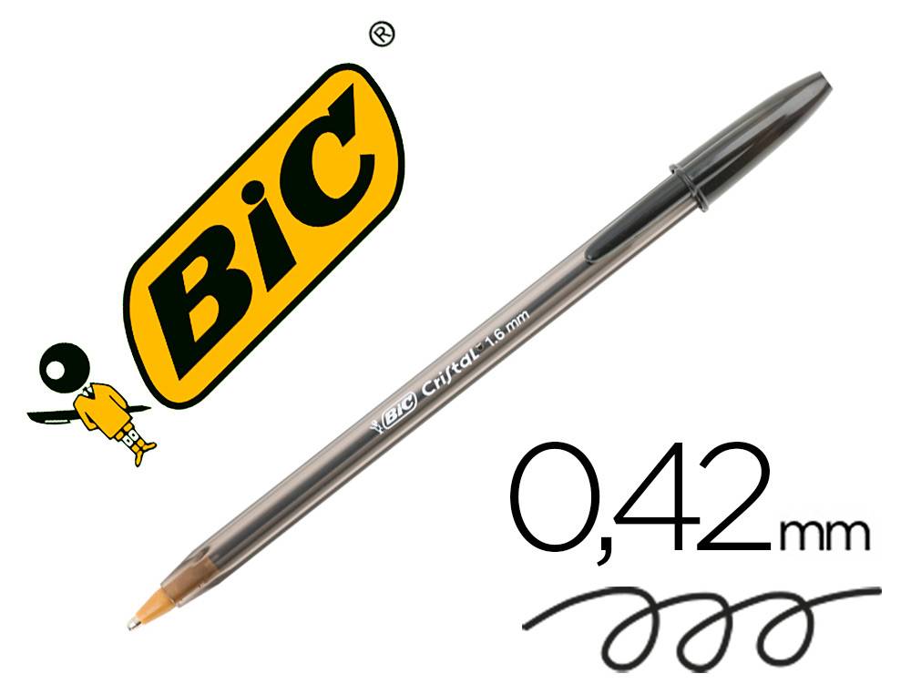 Boligrafo Bic Cristal X-Large Negro 1,6 mm (43669)