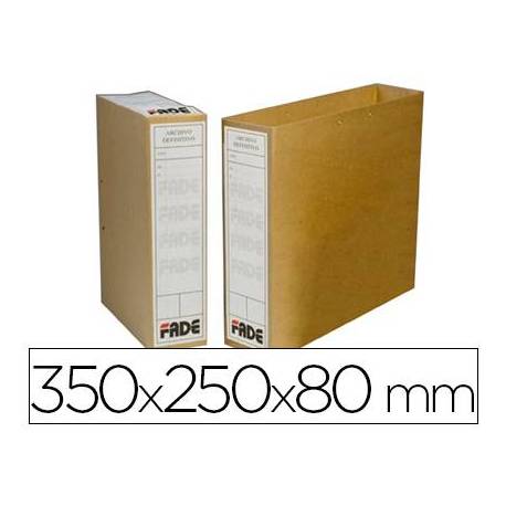 Caja de archivo folio prolongado - Color Blanco/Kraft, 0,72€, 50