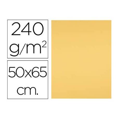 Cartulina Liderpapel color oro 240 g/m2
