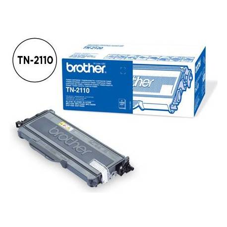 Toner Brother TN-2110 color Negro