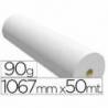 Papel reprografia para Plotter 90 g/m2, 1067 mm x 50 m.