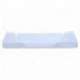 Bandeja sobremesa plastico q-connect color azul claro transparente 240x70x340 mm