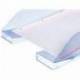 Bandeja sobremesa plastico q-connect color azul claro transparente 240x70x340 mm