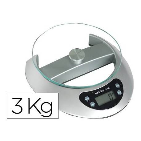 Pesacartas oficina 3 kg Q-Connect