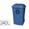 Contenedor de plastico Q-Connec de 240 L