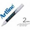 Rotulador Artline EPW-4 para pizarra tipo tiza color Blanco