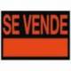 Cartel "Se vende" 70x50 cm
