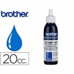 Tinta Brother Azul para sellos automaticos de 20 cc