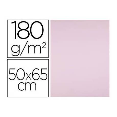 Cartulina Liderpapel color rosa 180 g/m2