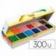 Lapices cera Jovi 300 unidades de 12 colores surtidos