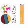 Papel crespon Liderpapel color amarillo oro