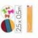 Papel crespon Liderpapel color amarillo oro