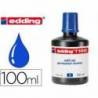 Tinta permanente rotulador Edding T-100 color azul