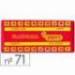 Plastilina Jovi color Rojo mediano 150 gr