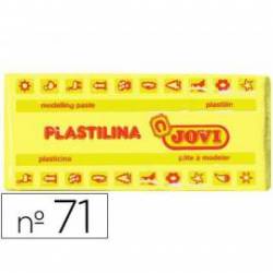 Plastilina Jovi color amarillo claro mediano 150 gr