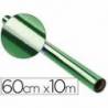 Papel celofan marca Liderpapel 60cmx10m verde