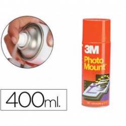 Pegamento 3M en spray photo mount adhesivo permanente. Bote 400 ml