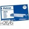 Grapas Petrus nº 26/6. Caja de 5000 grapas.