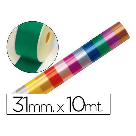 Cinta fantasia color verde 31 mm