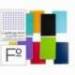 CUADERNO ESPIRAL LIDERPAPEL FOLIO WITTY TAPA DURA 140H 75GR CUADRO 4MM CON MARGEN COLORES SURTIDOS