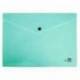 Carpeta dossier broche Liderpapel DIN A4 polipropileno 180 micras 50 hojas color verde