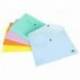 Carpeta dossier broche Liderpapel DIN A4 polipropileno 180 micras 50 hojas color amarillo