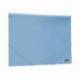 Carpeta gomas con solapa Liderpapel DIN A4 polipropileno 400 micras 100 hojas color azul