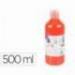 PINTURA DEDOS LIDERPAPEL BOTELLA DE 500 ML ROJO
