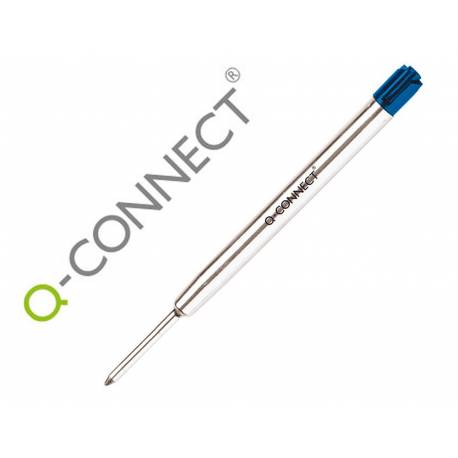 Recambio bolígrafo Q-Connect color azul